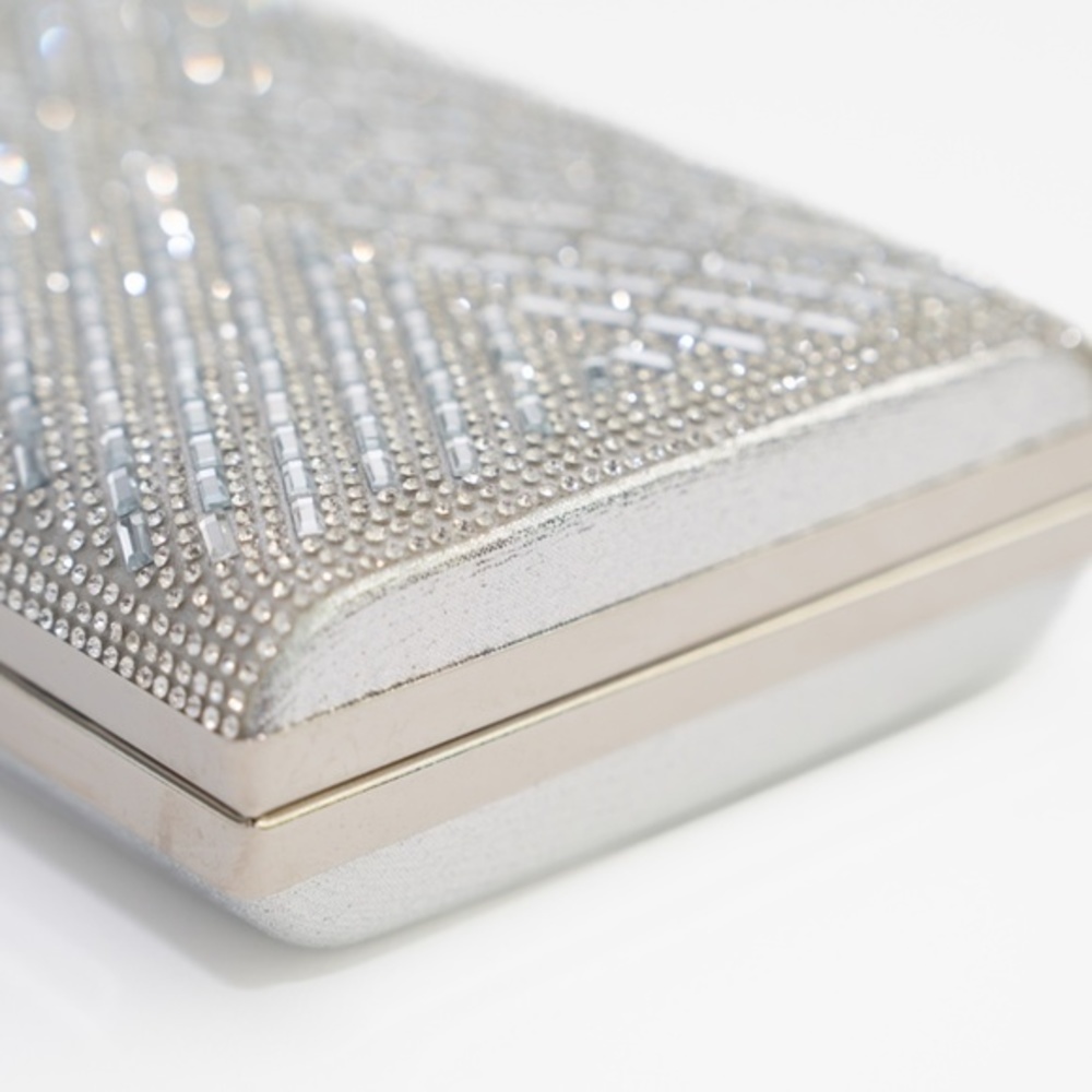 SILVER Rhinestone Evening Bag - Picture 5 of 10